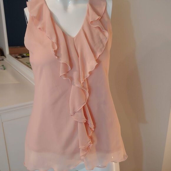 Womens M‎ A. Byer blouse tank top racerback pink - Picture 1 of 6